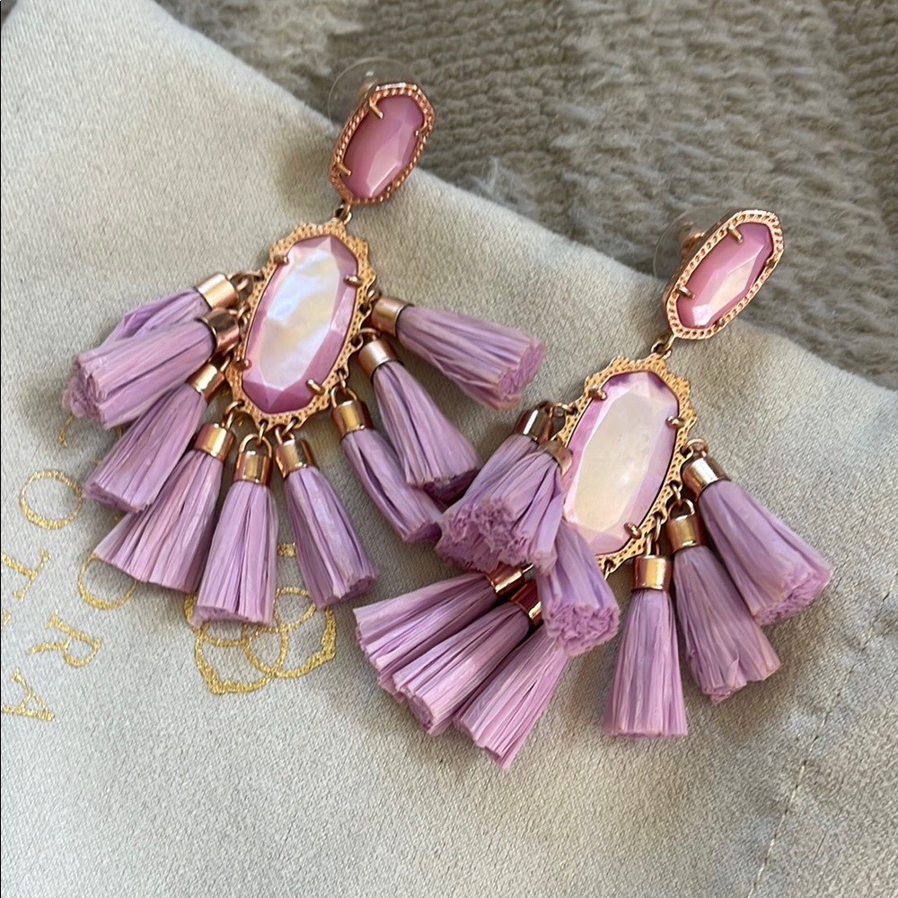 Kendra Scott Kristen tassel earrings vintage